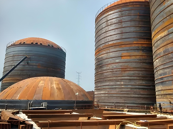 沧县焦粉钢板仓